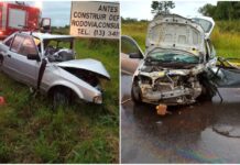 Um morre e dois ficam feridos na Padre Manoel da Nóbrega (SP-055)