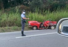 Idoso morre em colisão na SP-053 em São Roque