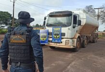 Caminhoneiro é preso na MS-162 com 8 toneladas de drogas