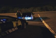 Cinco motoristas são flagrados disputando racha na L4 Sul, em Brasília (DF)