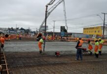 Obras do novo viaduto na BR-373, no PR, atingem nova etapa