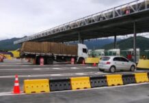 Pedágios de SC passam a aceitar pagamento de tarifas com cartões