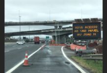 Freeway (BR-290) terá pista bloqueada nesta segunda (5), à noite