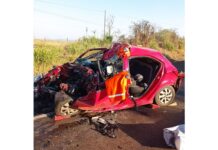 Casal e filha de 3 anos morrem em acidente na BR-282, em SC