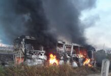 Colisão de ônibus e caminhão-tanque deixa 4 mortos e 16 feridos na BR-364, em RO