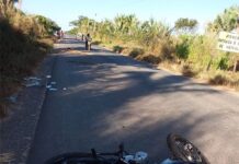 Grave acidente na PI-130 mata motociclista, no povoado de Permutas