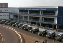 Fiscalização da PRF em MS recebe 14 novas viaturas com proteção balística
