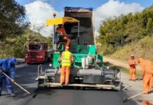 Iniciados os serviços de reparos em 73 quilômetros da BR-262, no Espírito Santo