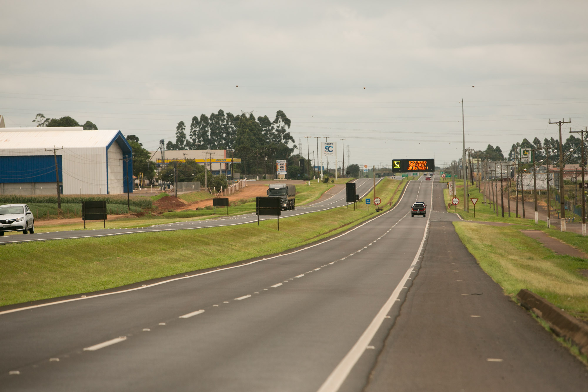 Acabou o sufoco na BR-277 em Cascavel? - Não viu?