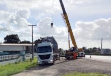 Içamento de passarela na BR-324, na Bahia, acontece a partir desta quinta (12)