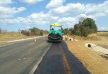 SP-197 passa por obras de melhorias no pavimento, em Torrinha