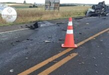 Motorista morre após carro bater em caminhão na BR-369