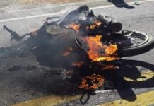 Colisão entre motos na BR-430 mata 1 e fere 2, no Oeste da Bahia