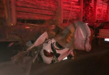 Grave acidente mata cinco e deixa bebê ileso na MG-307