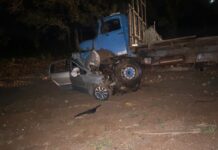 Colisão na MT-175 deixa três pessoas mortas, em Mirassol d’Oeste