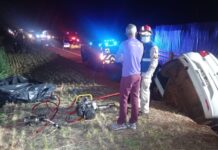Caminhoneiro bêbado provoca acidente na PR-317 com cinco mortes