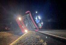 Ônibus da Buser que tombou na BR-040 tem quase 100 multas não pagas
