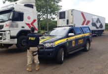 Caminhoneiro bêbado é preso pela PRF na BR-285, em São Borja (RS)