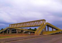 Nova passarela na BR-277, no PR, garante mais segurança aos usuários