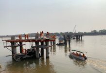 Ponte sobre o rio Araguaia, na BR-080, em Goiás, ficará pronta em 2023