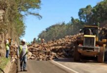 BR-277 terá novas detonações de rochas em Guaraniaçu, no Paraná