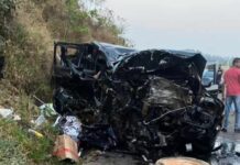 Sobe para 5 o total de mortos na colisão frontal na MG-184