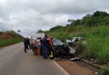 Quatro pessoas morrem em acidente com dez vítimas na BR-010, no Pará