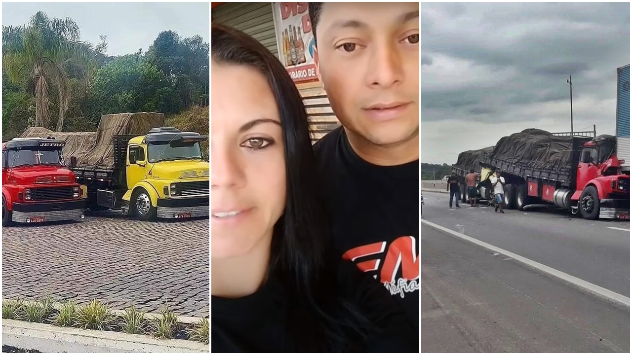 foto de caminhão rebaixado e arqueado