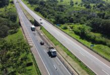 Concessionária paulista realiza obras em 14 trechos da Raposo Tavares (SP-270)