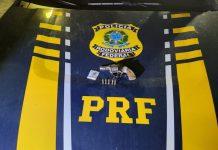 Homem armado e drogado é preso pela PRF na BR-101, no Espírito Santo