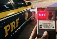 Homem sem CNH e bêbado é preso na BR-101, em Eunápolis, no Sul da Bahia