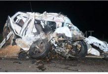 Colisão de Peugeot e ônibus mata condutor do carro na MT-130, em Poxoréo (MT)