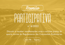 Reunião de Concessões Rodoviárias acontece nesta segunda-feira (6), em Brasília