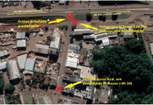 Obras das vias marginais da BR-386 bloqueiam acesso a bairro de Lajeado (RS)