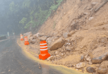 Estrada da Graciosa (PR-410) volta a ser interditada por conta das chuvas
