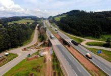 Começa a nova etapa de implantação de faixas adicionais na D. Pedro I, em Atibaia (SP)