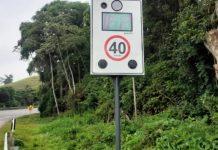 Radares na BR-393, em Vassouras (RJ), começam a multar quem ultrapassar os 40km/h