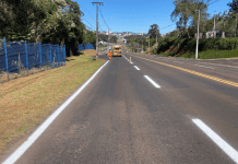 Reforçada a sinalização da PR-493, entre Pato Branco e Itapejara d’Oeste