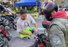 Campanha pretende conscientizar motoqueiros sobre como se comportar no trânsito