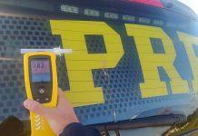 Caminhoneiro não para em fiscalização na BR-316, foge e é preso por embriaguez