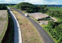 Dois trechos da BR-163 são liberados ao tráfego, entre Lindoeste e Santa Lúcia, no Paraná