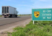 Caminhões e ônibus estão liberados ao tráfego na Estrada do Mar (ERS-389) sem autorização