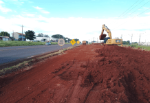 DER do Paraná inicia obra de duplicação da Rodovia do Aeroporto, em Campo Mourão