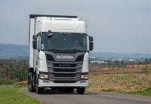 Scania apresenta nova linha de caminhões P8/Euro 6, na Agrishow 2023