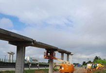 BR-101 terá interdição para obras da nova passarela em Laguna (SC)