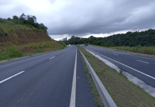Concessionária finaliza correção de curva do km 313 da BR-101, em Vila Velha (ES)