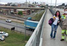 RodoAnel Oeste realiza ações para fortalecer o Movimento Maio Amarelo