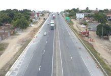 Obras na BR-116, em Vitória da Conquista (BA), alteram tráfego a partir de terça (30)