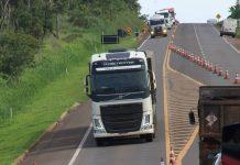 Obras na BR-163, em MS, alteram o tráfego na rodovia em vários trechos, nesta terça (23)