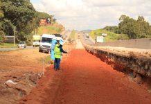 Construção de faixas adicionais na Fernão Dias (BR-381) avança no trecho paulista